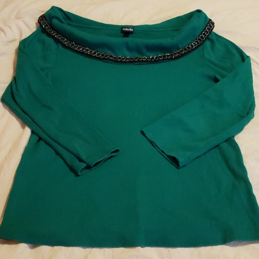 Rafaella 3/4 sleeved shirt